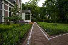 aanleg tuin monumentale villa